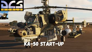 DCS KA50 Startup [upl. by Wolff479]