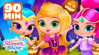 Shimmer amp Shines Spooky Halloween Fun  MORE Adventures  90 Minute Compilation  Shimmer and Shine [upl. by Lanctot717]