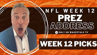 2024 NFL Week 12 Predictions  NFL Picks on EVERY Week 12 Game  NFL Prezidential Address [upl. by Dlawso]