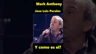 MARC ANTHONY JOSE LUIS PERALES  Y COMO ES EL [upl. by Liamsi]