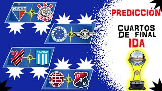 CUARTOS DE FINAL IDA 🏆COPA SUDAMERICANA 2024  PREDICCIÓN🤑 [upl. by Gussi316]