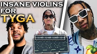 HOW TO MAKE CRAZY BEATS FOR TYGA FROM SCRATCH  Club Banger with VIOLINS  FL Studio Tutorial 2020 [upl. by Fidellia]