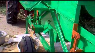 Tractor Operated Maize Thresher by Sri Balaji Industries Coimbatore [upl. by Amaral]