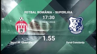 FC Sepsi OSK vs FC Farul Constanța  Superliga  19022024  COMENTARIU LIVE [upl. by Nirik]