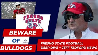 Fresno State Football Deep Dive  Jeff Tedford News [upl. by Persse145]