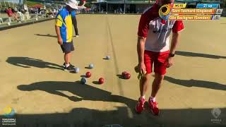 2023 World Bowls Championships Men’s Singles Round 3 England v Sweden [upl. by Derdle]