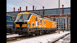 LTG Cargo Polska Gama EuroSprinter i Vectron w Poznaniu [upl. by Hnirt]