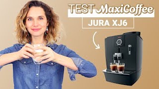 JURA XJ6  Machine à café automatique  Le Test MaxiCoffee [upl. by Ellora609]