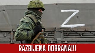 PUKLO NA KANALU SEVERSKI DONJEC DONBAS RUSI RAZBIJAJU ODBRANU [upl. by Peednama]