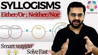 Syllogism  6 Learn how to deal with quotEitherOrquot cases in syllogism problems [upl. by Inatirb28]