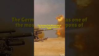 German Flak 88 The Deadliest AntiTank Weapon of WWII ww2 anti tank germany [upl. by Airaet287]