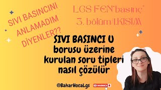 lgs 2025 3ünite basınç Sıvı basıncı Devamı gelsin mi  Yorum bırakın U borusu düzenekleri [upl. by Ilan]