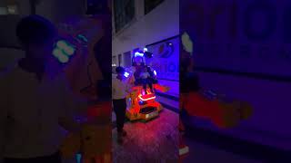 Robot ride at World Street Faridabad shopping faridabadnews [upl. by Akin626]