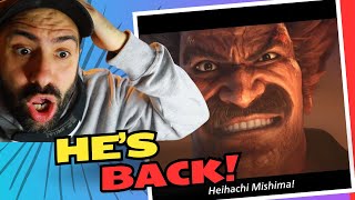 Heihachi Mishima RETURNS  Tekken 8 Heihachi Mishima Reveal Trailer [upl. by Neelon]