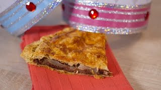 Galette des rois à la frangipane poires et chocolat [upl. by Dronski]