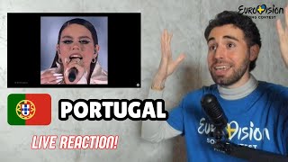 Iolanda quotGRITOquot 🇵🇹 PORTUGAL  SPANISH REACTS to LIVE PERFORMANCE  EUROVISION 2024 Reaction [upl. by Eikcaj213]