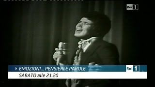 Emozioni pensieri e parole  Sabato 5 settembre alle 2120 su Rai1 [upl. by Launamme]