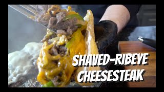 How To Make The Best Cheesesteak  Shaved Ribeye Cheesesteak Recipe [upl. by Sherburn]