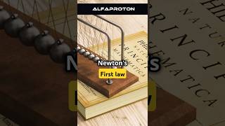 Newtons first law physics ytshorts newtonlawsofmotion [upl. by Llerihs]