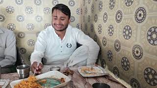 Almizan Biryani point Jatoi Eating Biryani with friends [upl. by Garnet]