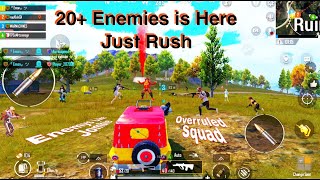 20 Enemies Rush in this Match  Cool Blooded Gameplay  PUBG  Silenced RUSH  Shorts [upl. by Richman]