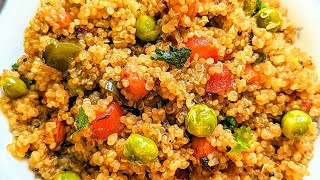 Vegetable Quinoa 5 Tips amp Tricks to Cook Perfect Quinoa  Quinoa Recipe How to Cook Perfect Quinoa [upl. by Rosenstein]