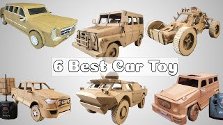 TOP 6 Best Cardboard Car Toys That I You can make at home [upl. by Caz]