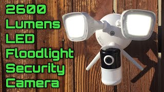 ieGeek ZYE1 Super Bright Led Flood Light Security Camera [upl. by Alex]