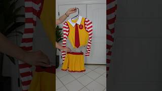 McDonalds Costume from Dollskillcom 🤡 tights costume cosplay [upl. by Reagen]