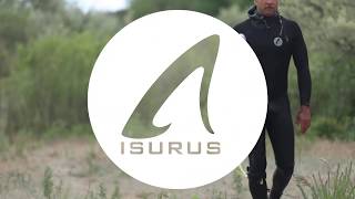 Isurus Shield 33 Zipfree Hooded Surf Wetsuit  River Surfing [upl. by Odo448]