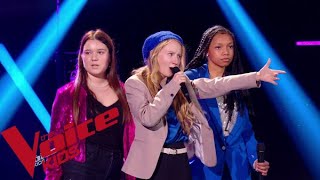 Céline Dion  Dans un autre monde  Emma Yuliia et Aminata  The Voice Kids 2024  Battles [upl. by Merci303]