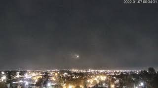 Meteorito grabado en México el 7 de Enero del presente año [upl. by Bob]