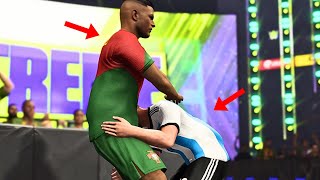 🫨RONALDO VS MESSI PLAYING WWE 2K24 LIVE🔴 [upl. by Julissa]