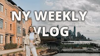 NY weekly vlog  american lunch jet lag walk in the nature and tacos in nyc [upl. by Westfahl]