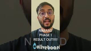 NABARD Phase 1 2023 Result Out  NABARD Grade A preparation  NABARD 2023 Latest Update  Oliveboard [upl. by Hplar]