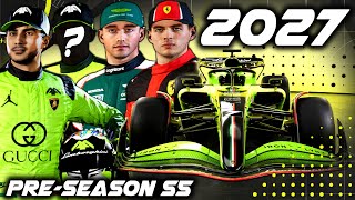 NEW Season SHOCK RampD From AI Teams Huge Driver Transfers New Liveries F1 23 MY TEAM CAREER S5 [upl. by Atimad309]