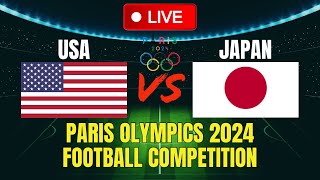 USA Vs Japan Womens Football Olympics 2024 Live 🔴  Live Play By Play amp Scoreboard [upl. by Beach]