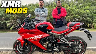 2023 Hero Karizma XMR 210 Ownership Review amp Full Modification Details and Price [upl. by Ahsetel]