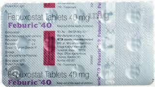 Feburic 40 Tablets Fuxostat Tablets 40 mg [upl. by Niram]