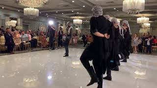 Mawtani Dabke Group  Palestinian Wedding in Dearborn [upl. by Grubman]