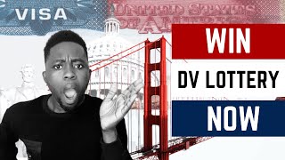 DO THIS TO WIN 🇺🇸DV LOTTERY 2025  Tips and Tricks [upl. by Marquis]