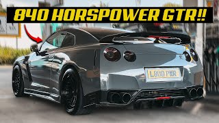 MEET THE 840BHP STAGE 5 NISSAN R35 GTR [upl. by Anu]