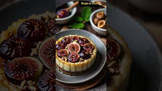 How to Cook Turkish Fig and Walnut Pudding 🍮🍯 food chef [upl. by Ahsena421]