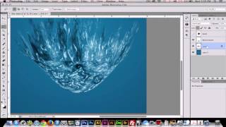 Big Splash Effect  Tutorial Adobe Photoshop CS6 [upl. by Yolanthe]