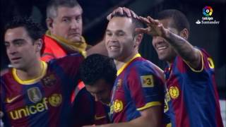 Resumen de FC Barcelona vs Real Sociedad 50 20102011 [upl. by Fitzsimmons]