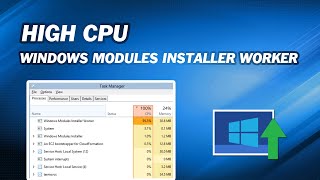 How to Fix Windows Modules Installer Worker High CPU [upl. by Cherlyn991]