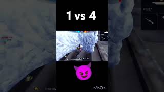 1 vs 4 kodara kill please like and subscribe 🥺💔trending viralvideo [upl. by Boaten293]