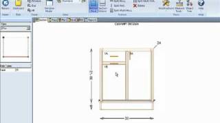 Cabinet Vision 2011 R1 Pull Position Reference [upl. by Hulen51]