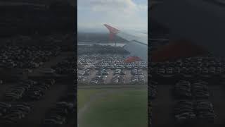 Easyjet Airbus A320 landing in Manchester landing easyjet [upl. by Lancey]