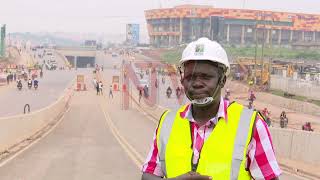 UNRA reveals that Kampala flyover will soon open [upl. by Idham]